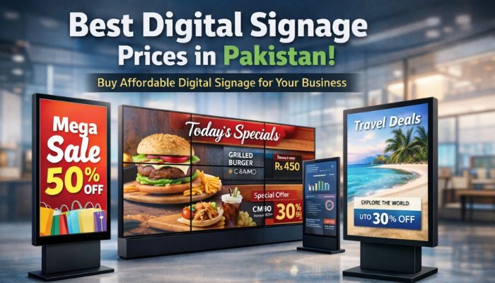 Best Digital Signage Prices in Pakistan | Buy Affordable Digital Signage for Your Business