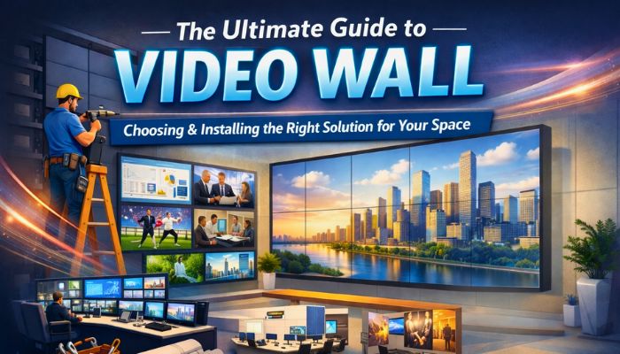 The Ultimate Guide to Video Wall, Choosing & Installing the Right Solution for Your Space