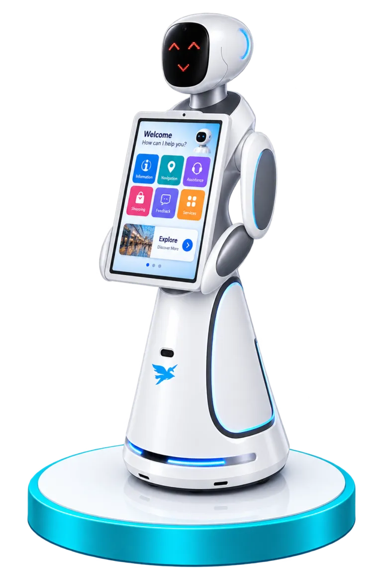 AI advertising robot