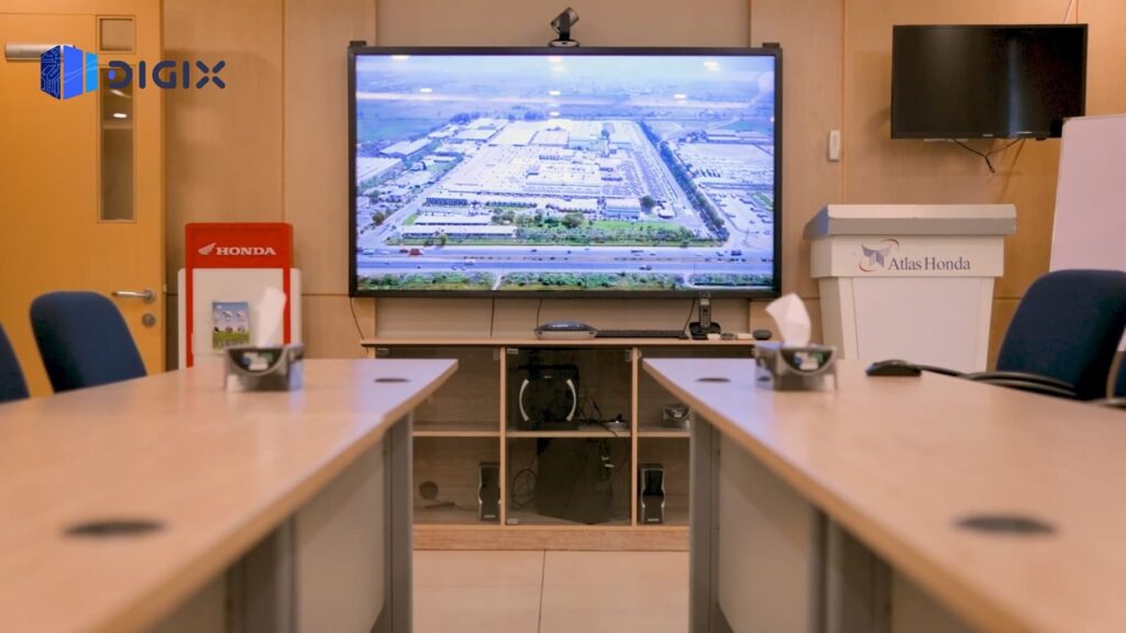 Interactive Screens at Atlas Honda Pakistan Offices