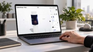 Designing an SMD LED screen in 3D on a laptop
